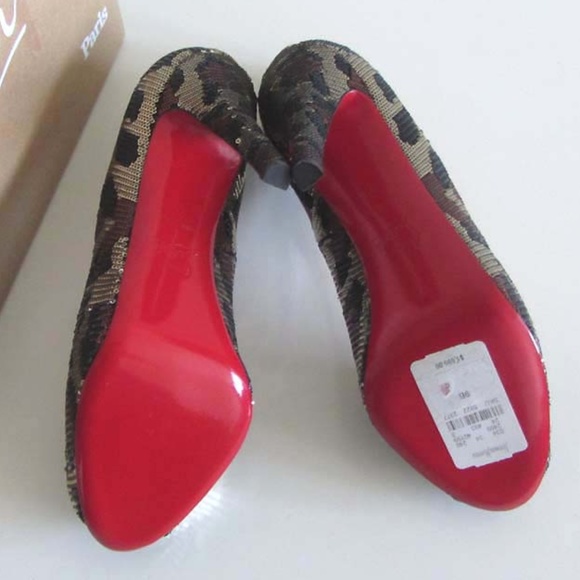 CHRISTIAN LOUBOUTIN Very Prive Paillettes 39 /9 US - Picture 4 of 8